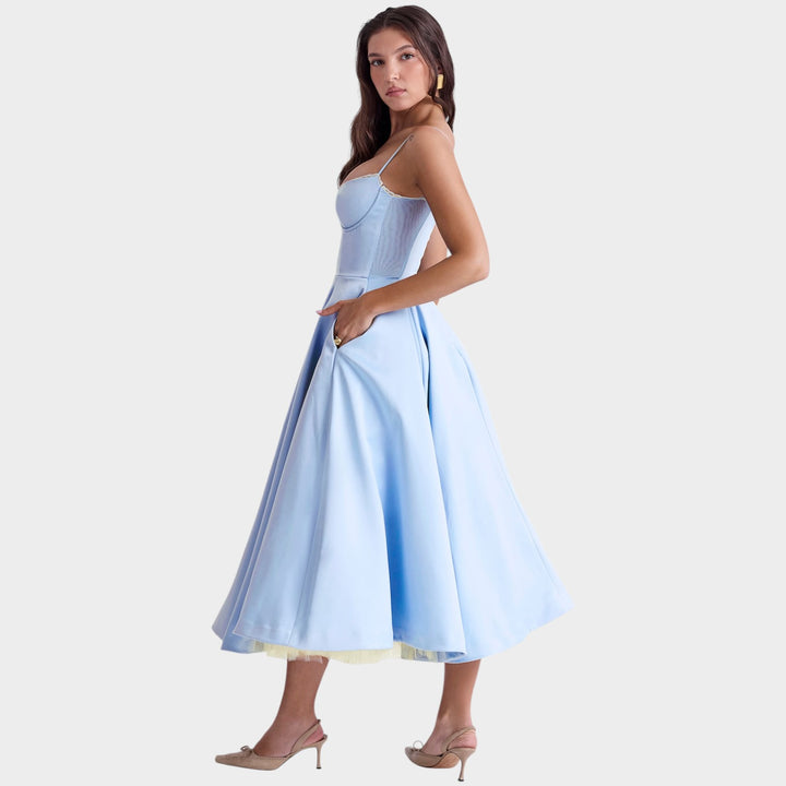 Timeless A-Line Midi Dress