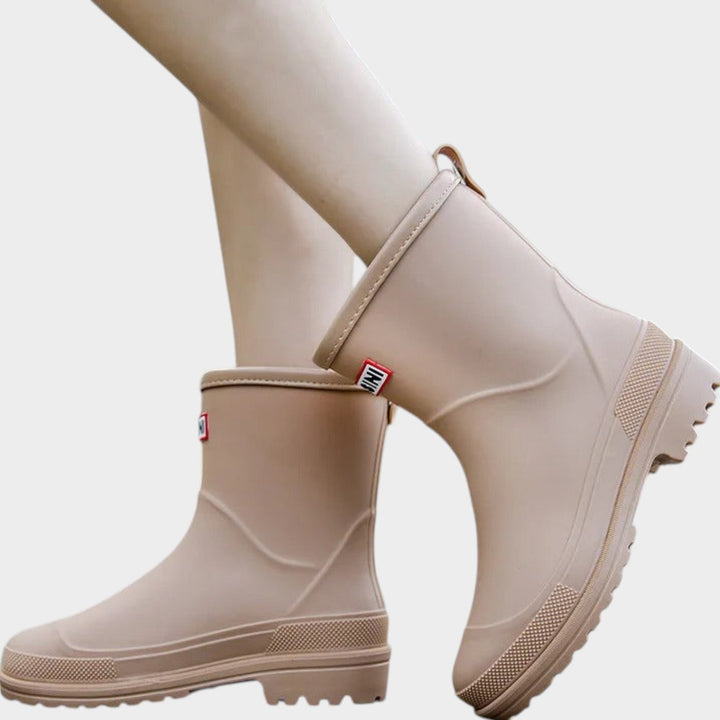 Waterproof Wellington Slip-On Boots