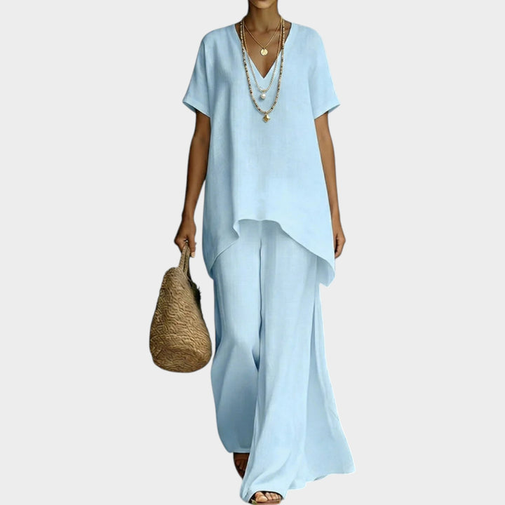 Sunset Escape Linen Set