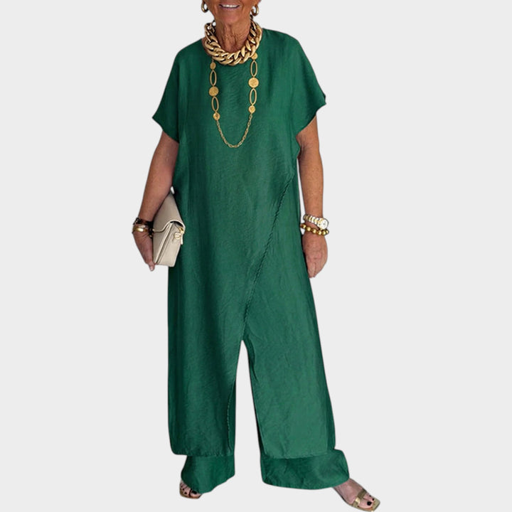 Relaxed Wide-Leg Matching Set