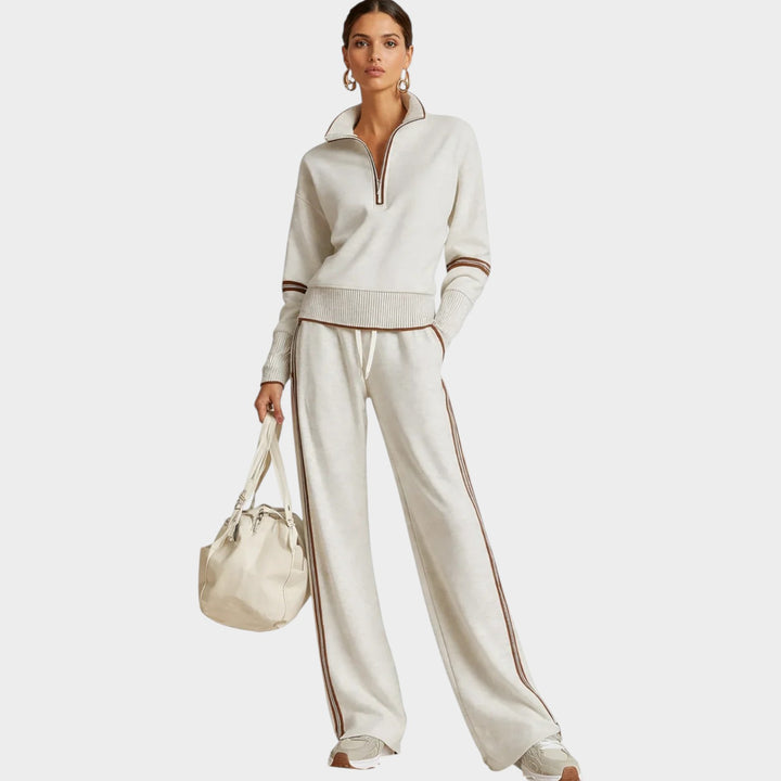 Women's Soft  Wide-Leg Matching Set