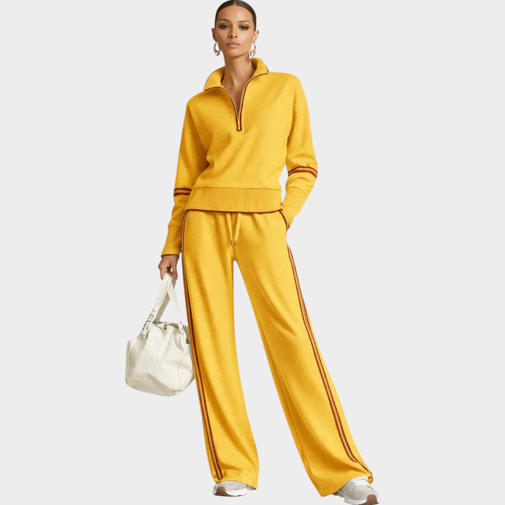 Women's Soft  Wide-Leg Matching Set