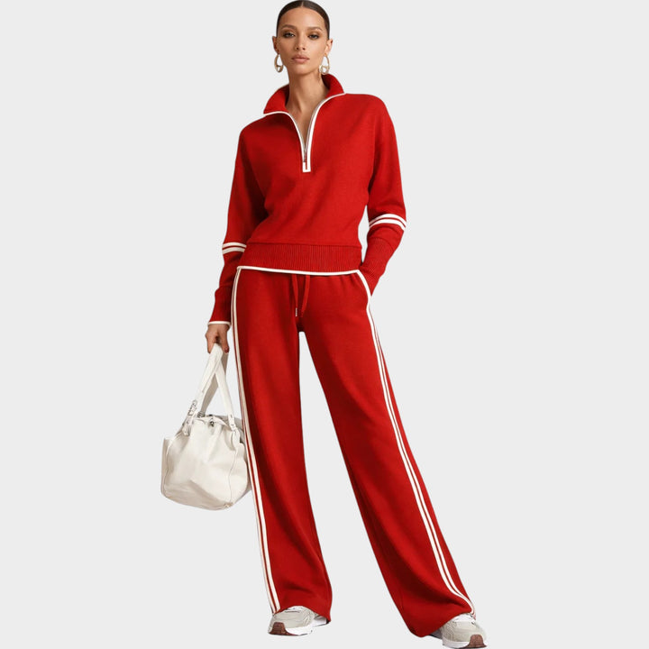 Women's Soft  Wide-Leg Matching Set