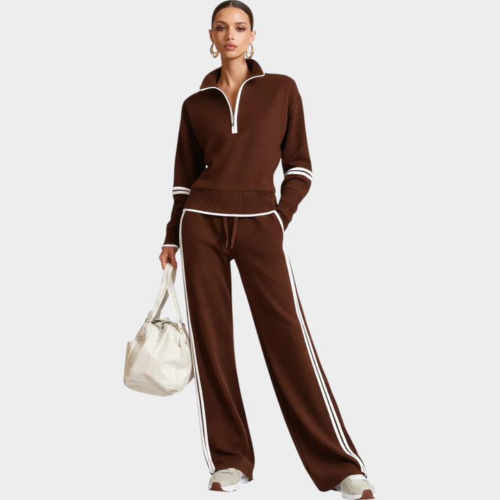 Women's Soft  Wide-Leg Matching Set