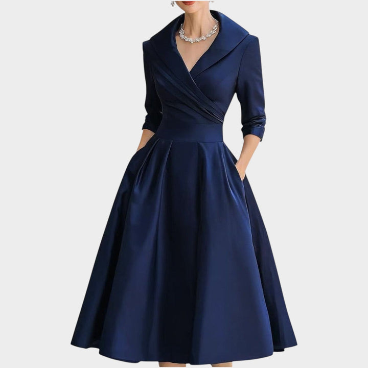 Classic A-Line Evening Dress