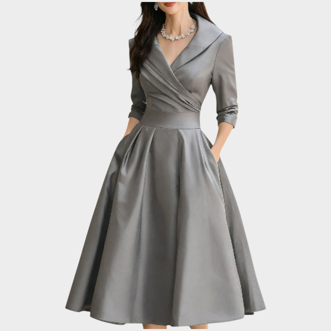 Classic A-Line Evening Dress