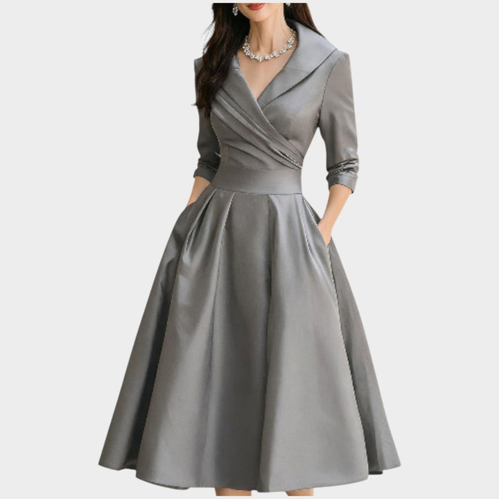 Classic A-Line Evening Dress