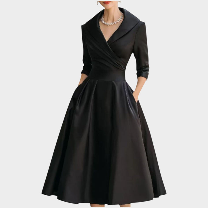 Classic A-Line Evening Dress