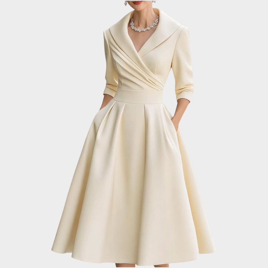 Classic A-Line Evening Dress