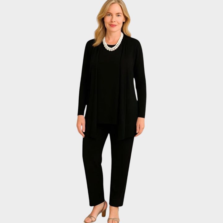 Women's Soft Knit Two-Piece Suit Set