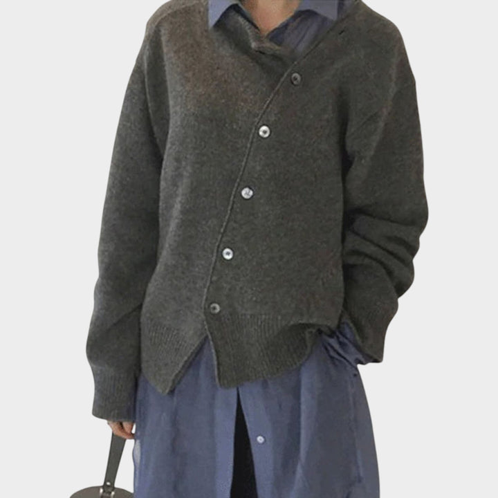 Women's Minimalist Soft Knit Cardigan