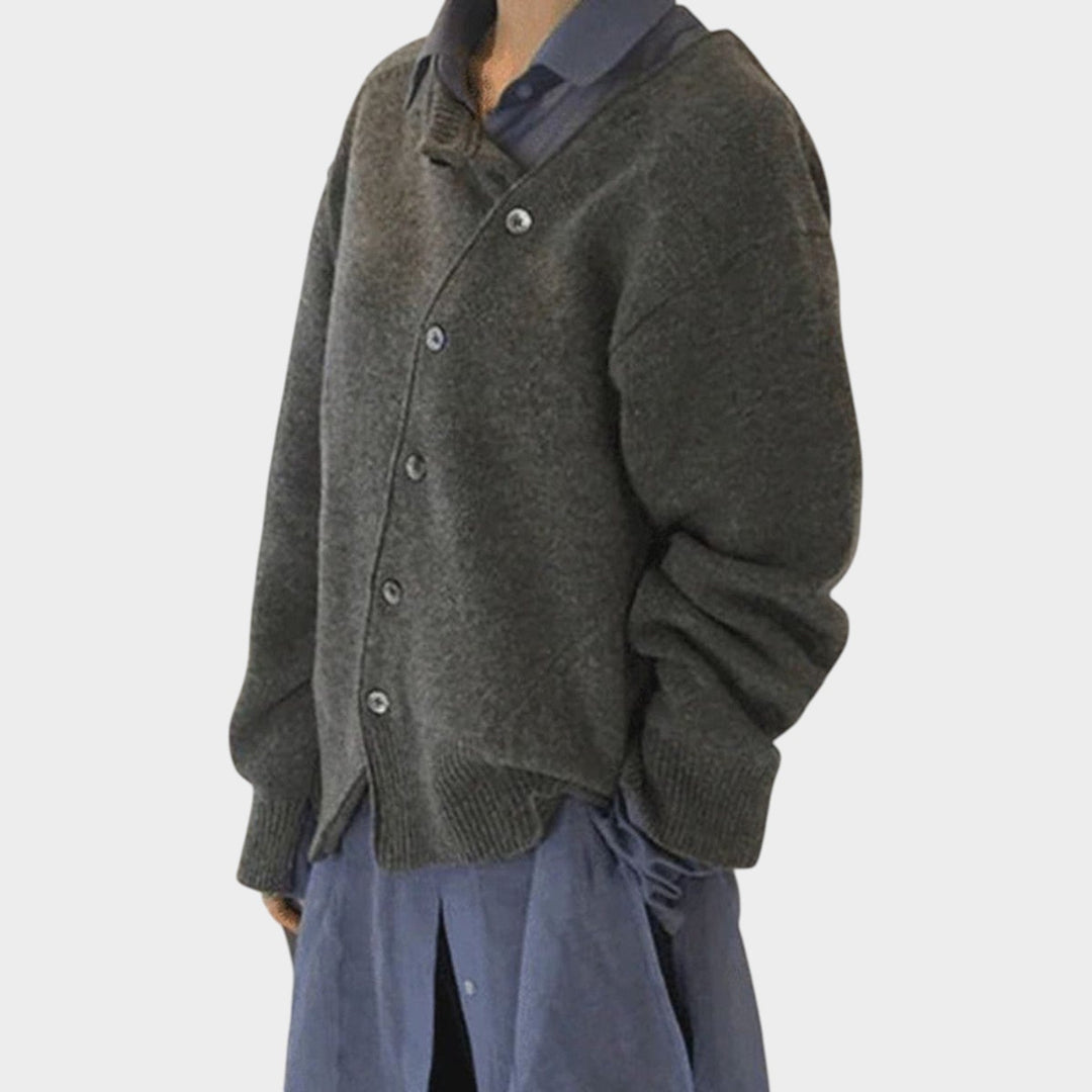Women's Minimalist Soft Knit Cardigan