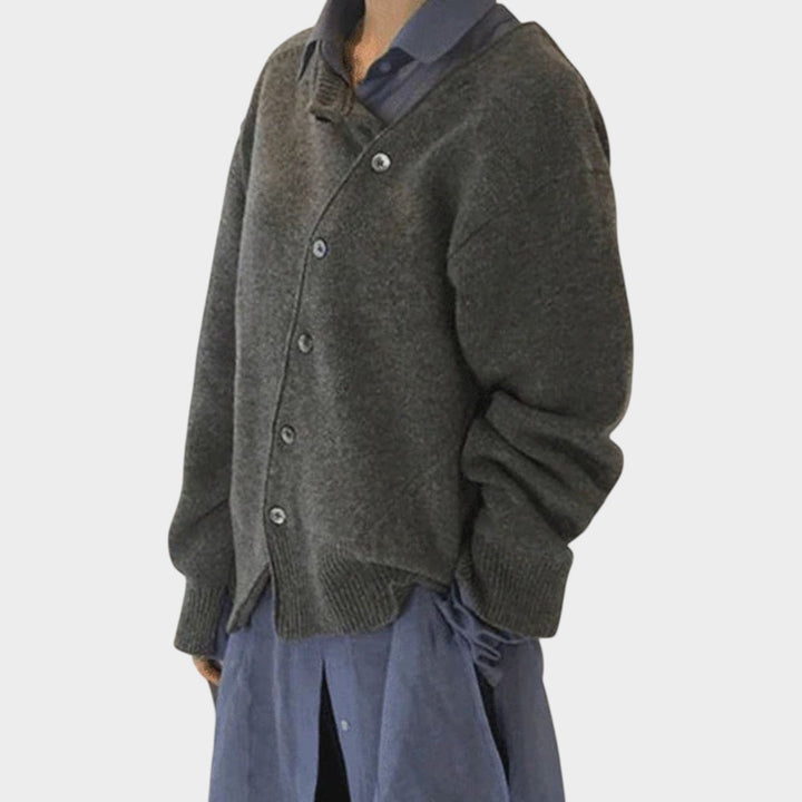Women's Minimalist Soft Knit Cardigan