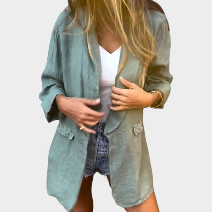 Casual Linen Blazer