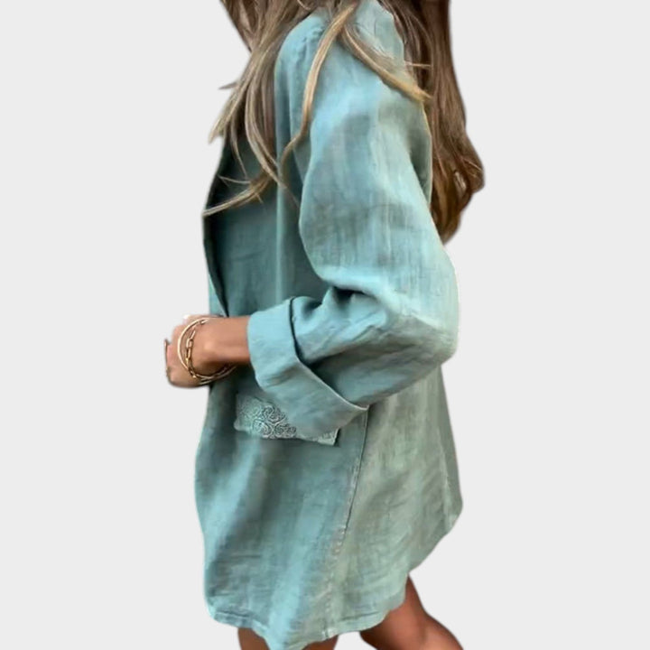 Casual Linen Blazer