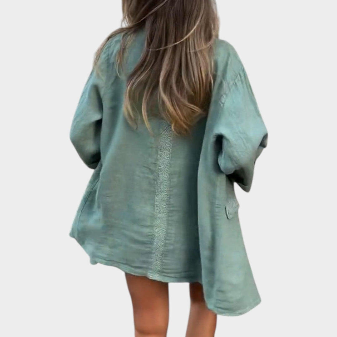 Casual Linen Blazer
