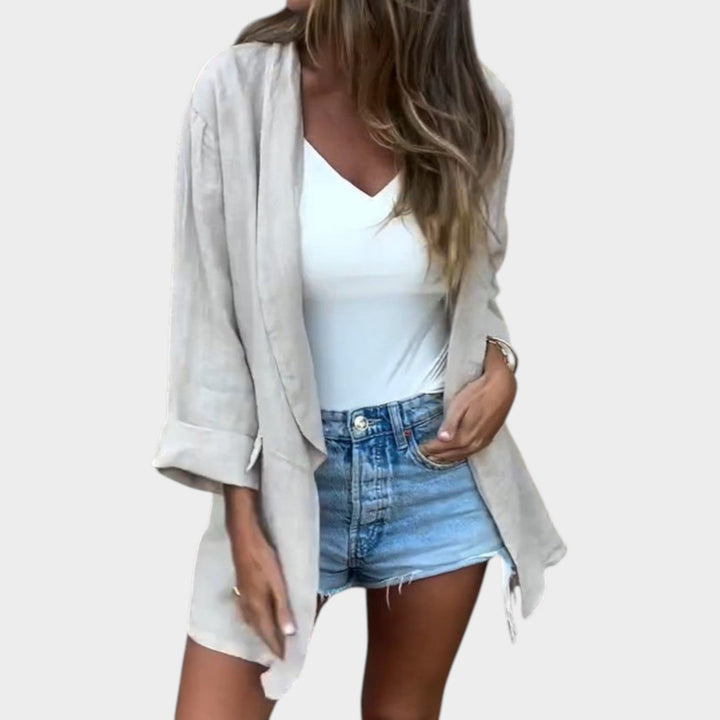 Casual Linen Blazer
