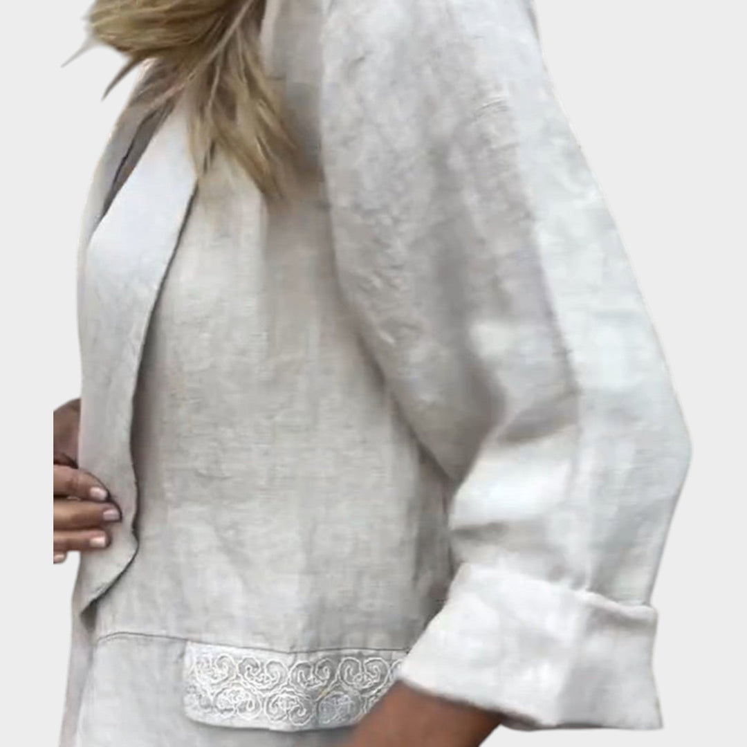 Casual Linen Blazer