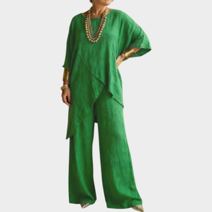 Relaxed Luxe Wide-Leg Set