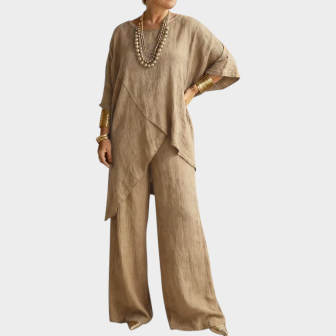Relaxed Luxe Wide-Leg Set