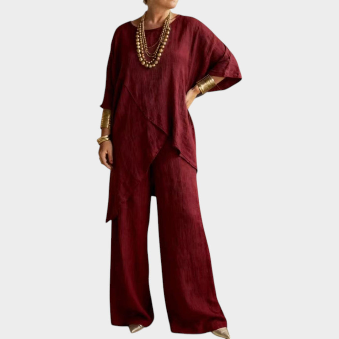 Relaxed Luxe Wide-Leg Set