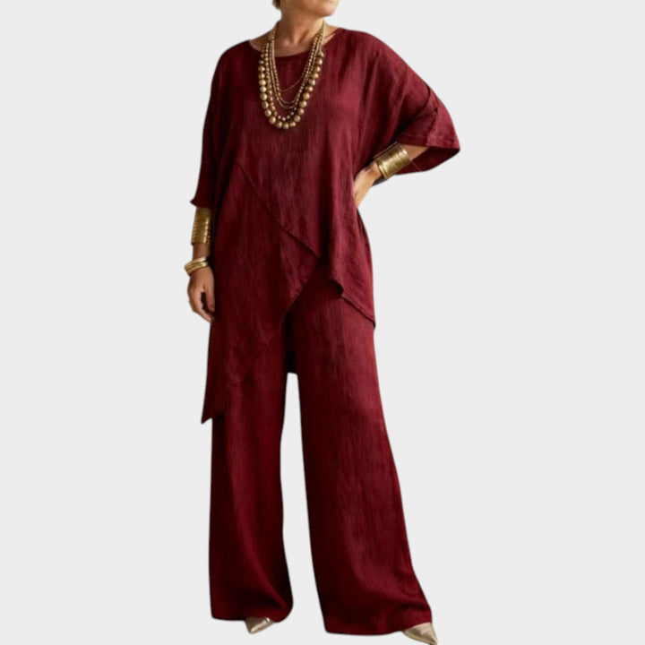 Relaxed Luxe Wide-Leg Set