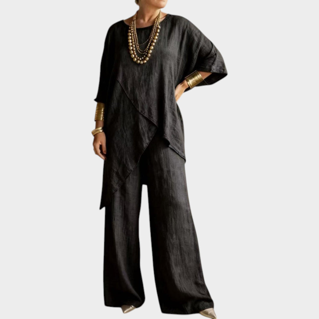 Relaxed Luxe Wide-Leg Set