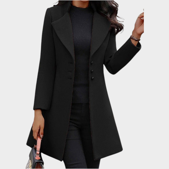 Women's Wool Coat Tailored Fit Timeless Design