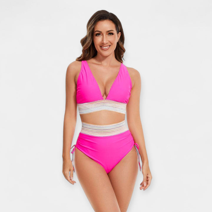 High-Waisted Bikini with Padding