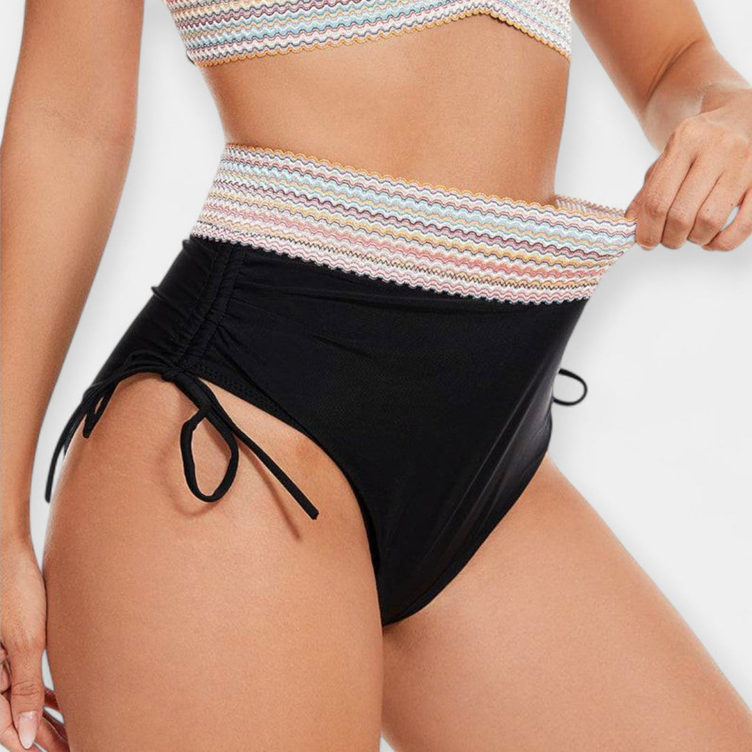 High-Waisted Bikini with Padding