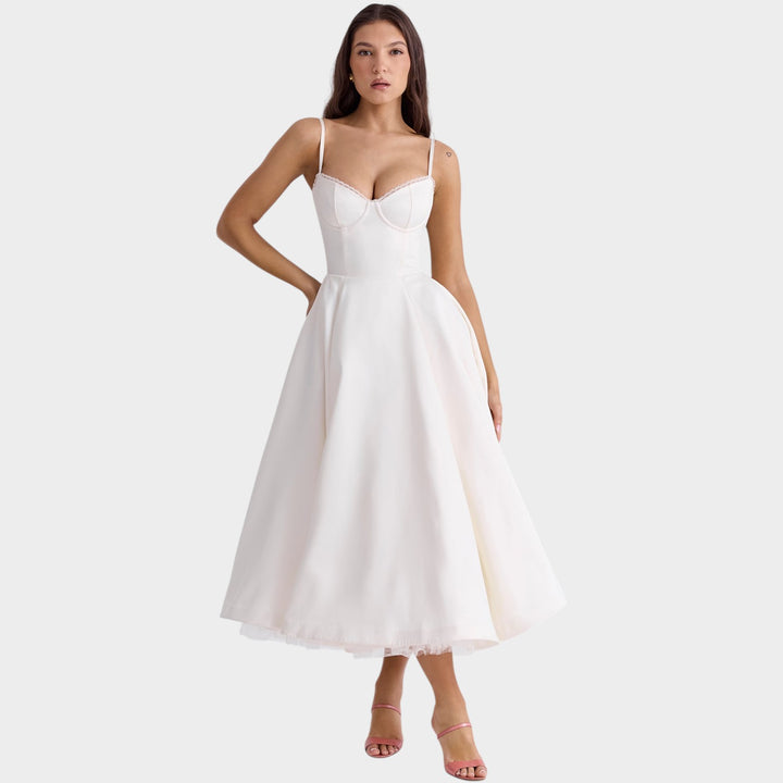 Timeless A-Line Midi Dress